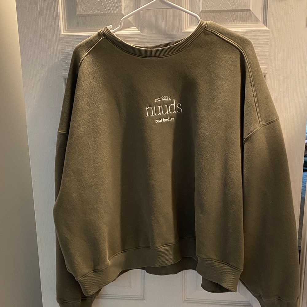 NUUDS Olive Green Sweatshirt